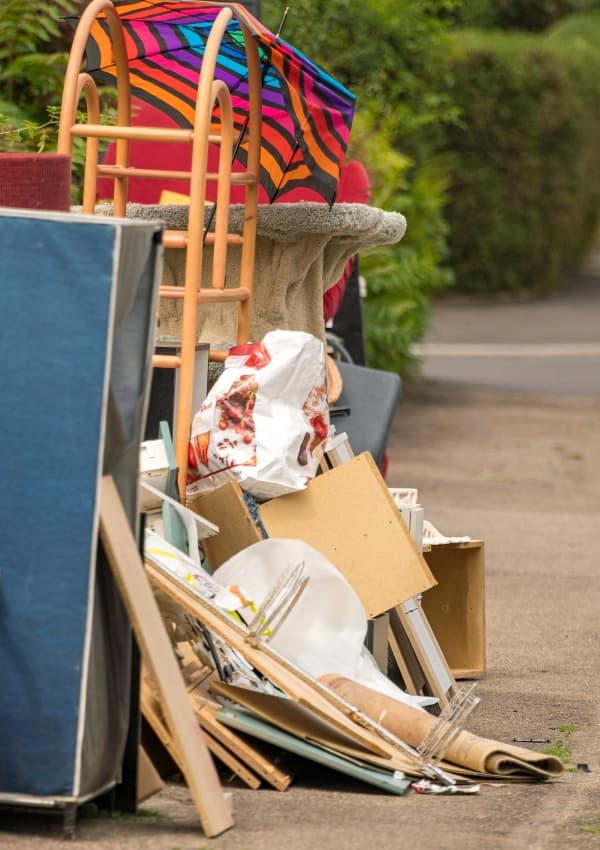 Furniture At Curb To Be Picked Up